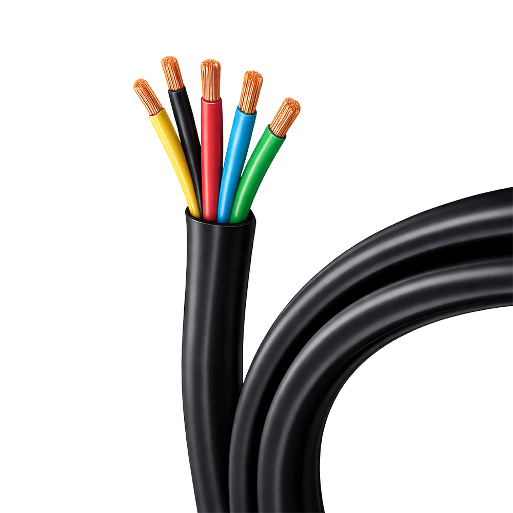 6 sq.mm x 4 Core + Earth Mains 3 Phase Cable