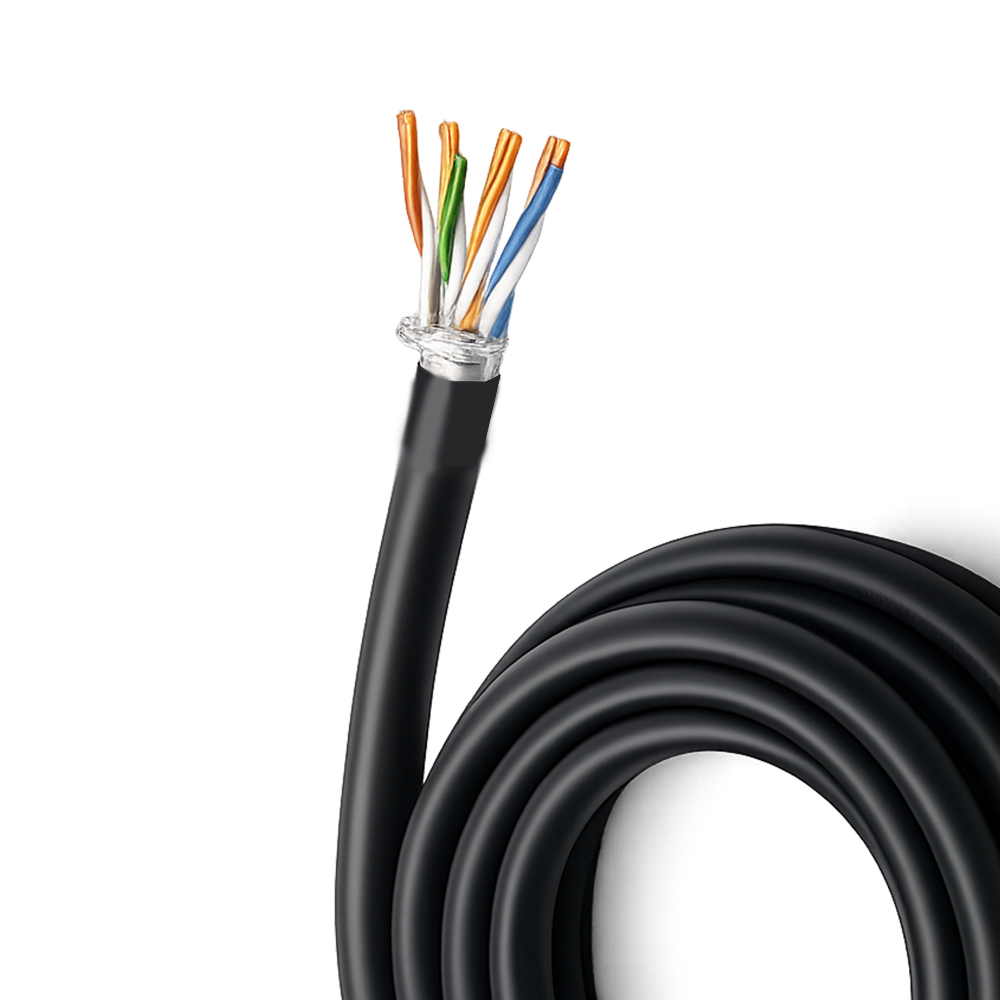 CAT 6 STP B – Aluminium Foil + Drain Wire Shielded LAN Cable