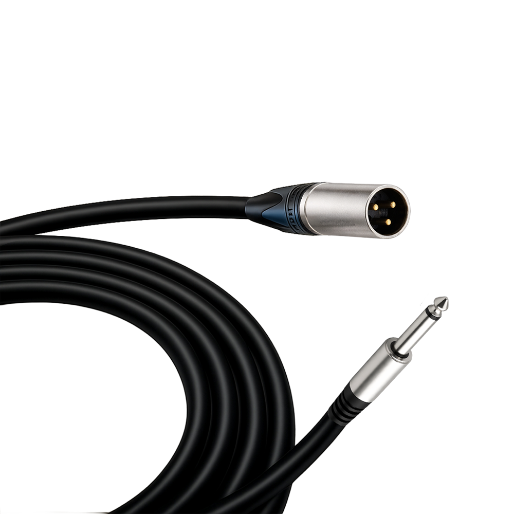 Mono Jack to XLR Male Interconnect