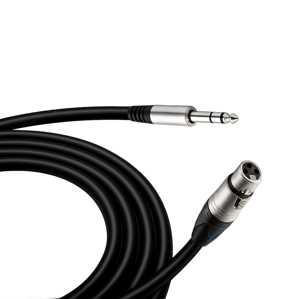 Stereo Jack to XLR Female Interconnects